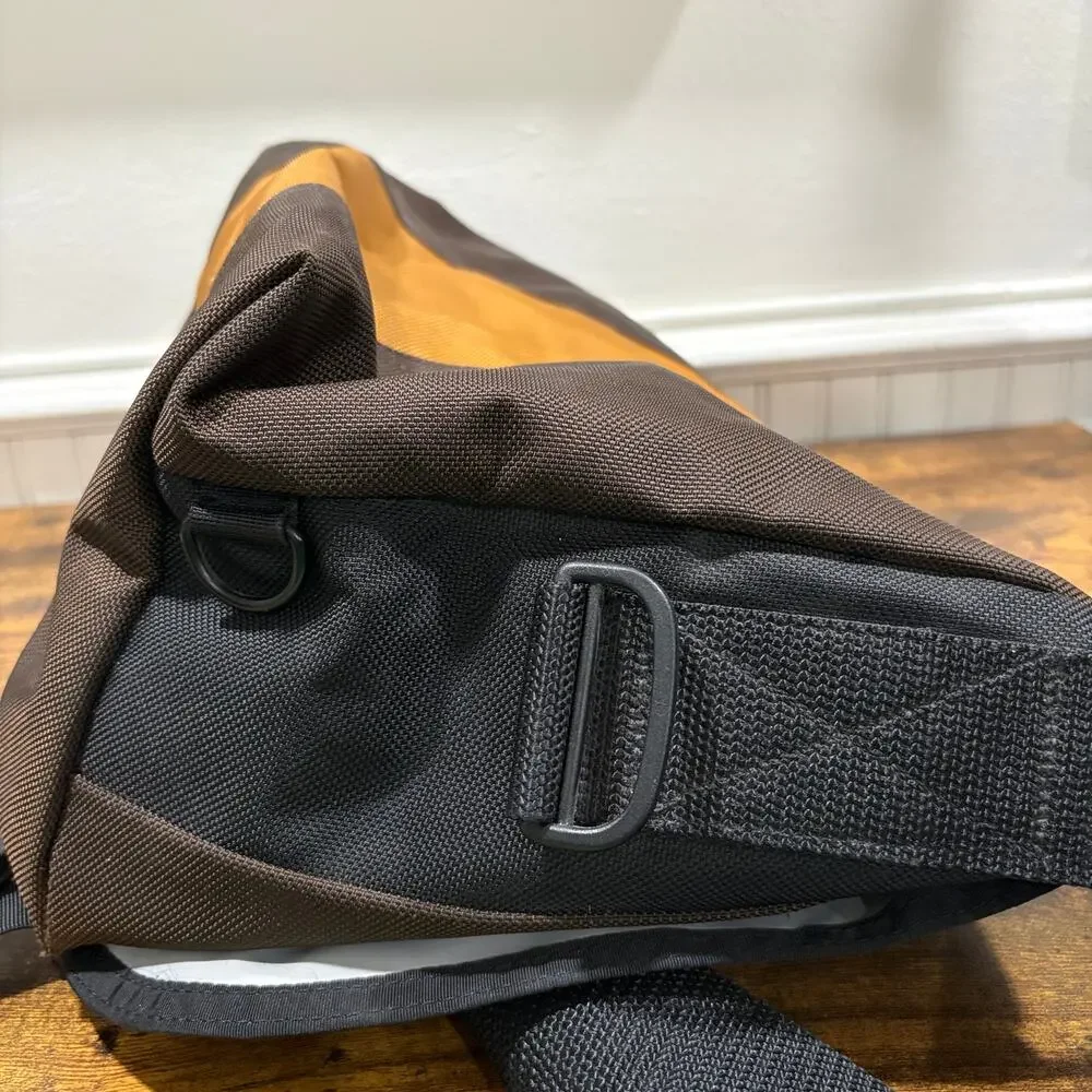Timbuk2 Classic Laptop Messenger Bag Tri-Color Medium Brown Mustard Yellow